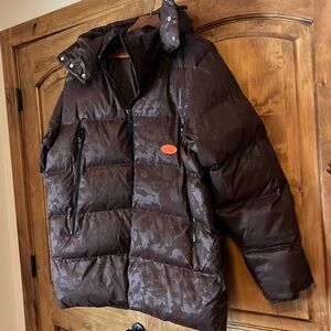 Puma Brown Pugfer Jacket Men's M